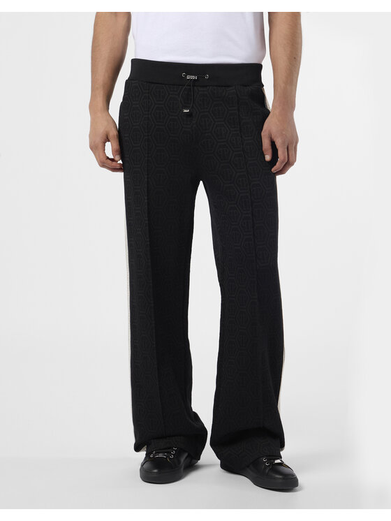 PHILIPP PLEIN PHILIPP PLEIN Spodnie dresowe 28966 Czarny Jogger Fit