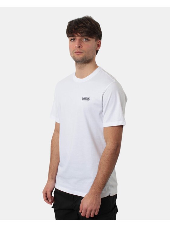 Barbour International Barbour International T-shirt 9977102762250 Bianco Regular Fit