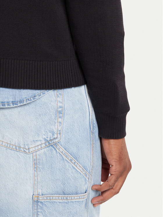 Tommy Jeans Tommy Jeans Пуловер DM0DM21787 Черен Regular Fit
