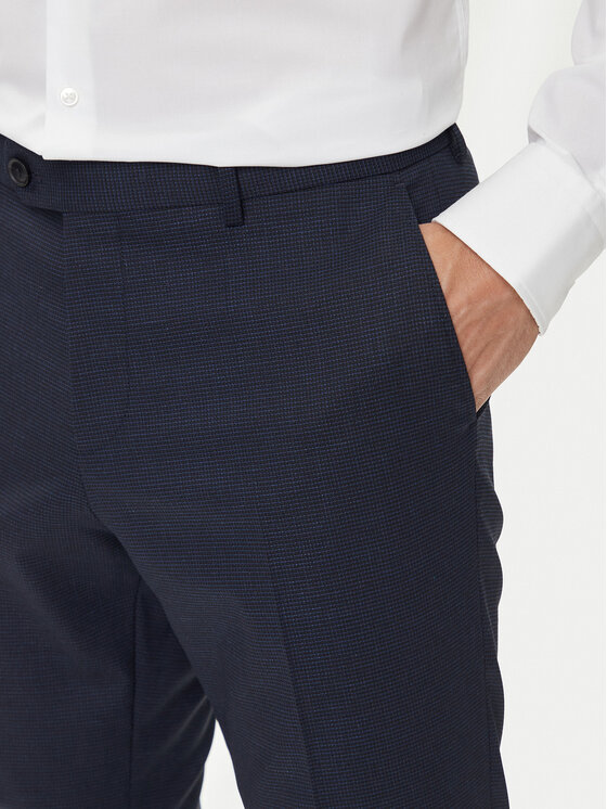 BOSS BOSS Costum C-Huge 50551777 Bleumarin Slim Fit