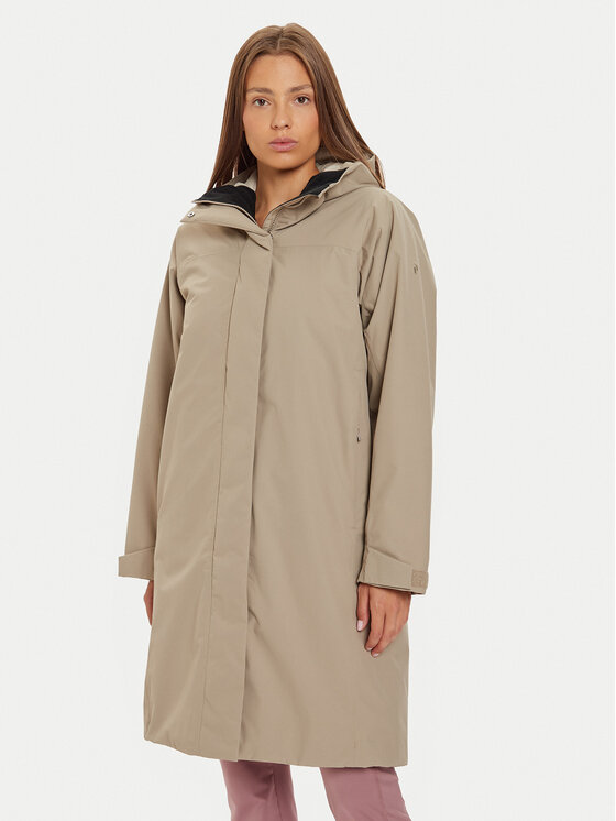Peak Performance Parka Treeline G79873020 Béžová Relaxed Fit
