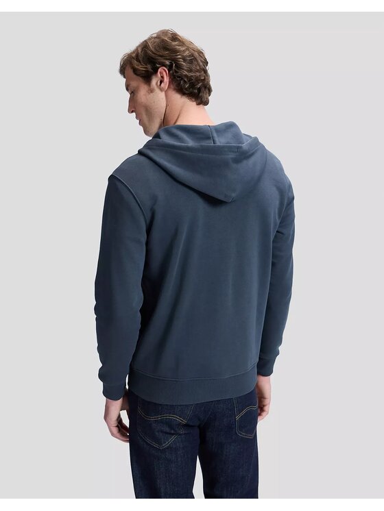 Lee Lee Bluza ESSFULL ZIP HOODIE Czarny Regular Fit