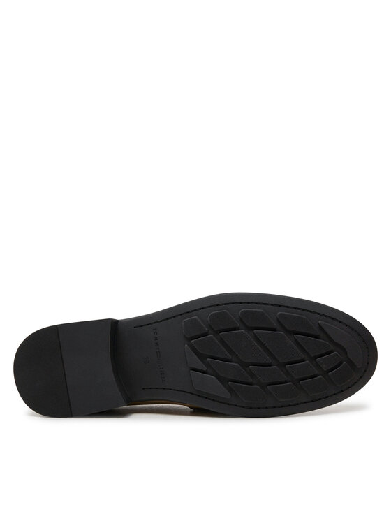 Tommy Hilfiger Tommy Hilfiger Сліпери Th Leather Classic Loafer FW0FW07961 Хакі