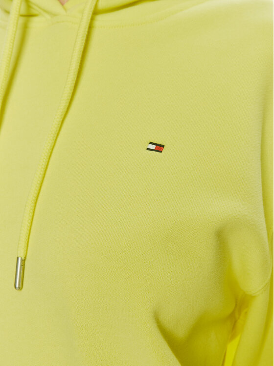 Tommy Hilfiger Tommy Hilfiger Felpa Flag WW0WW41245 Giallo Regular Fit