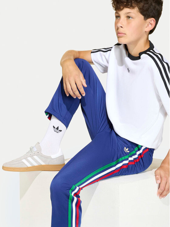 adidas adidas Спортивні штани Firebird KC9503 Голубий Regular Fit