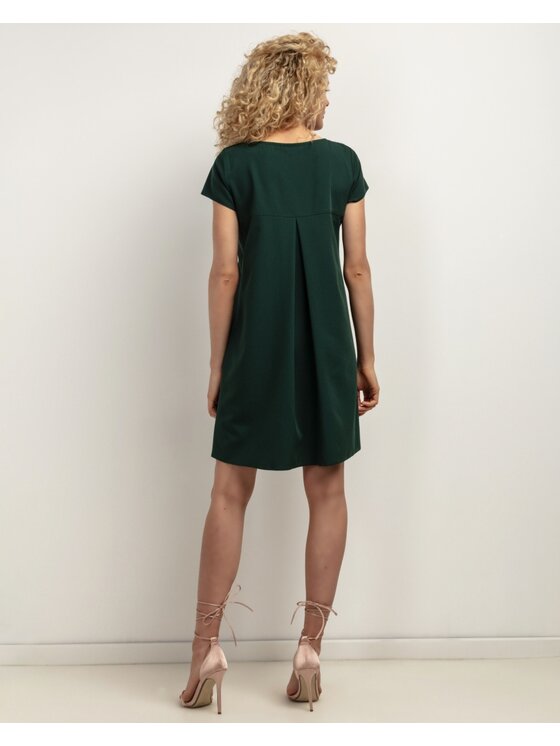 Tessita Tessita Koktejlové šaty SUKIENKA_T441 _10_L Tmavě zelená Loose Fit