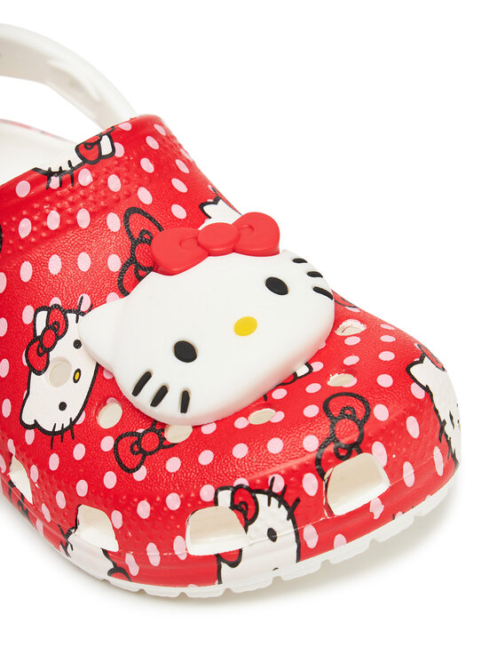 Crocs Crocs Şlapi Hello Kitty Red Classic Clog K 210576 Colorat