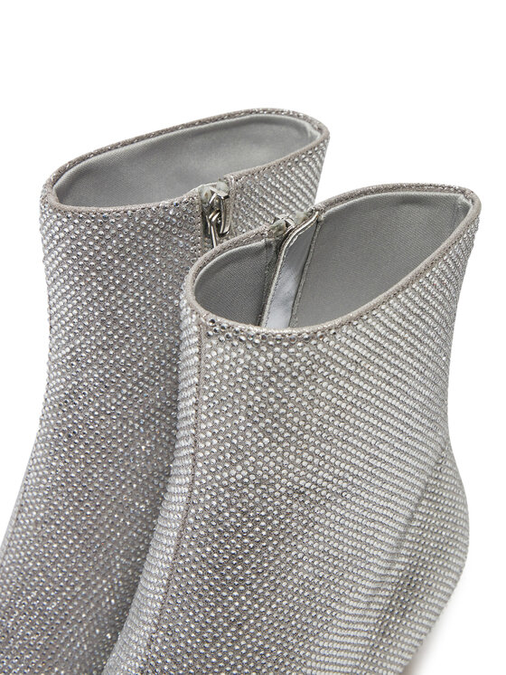 Steve Madden Steve Madden Botki Lulah-R SM11003281 Srebrny