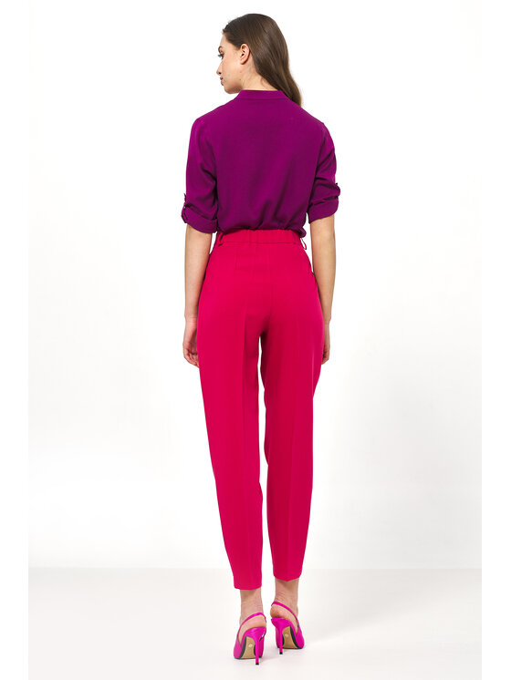 NIFE NIFE Halenka B184 Fialová Regular Fit