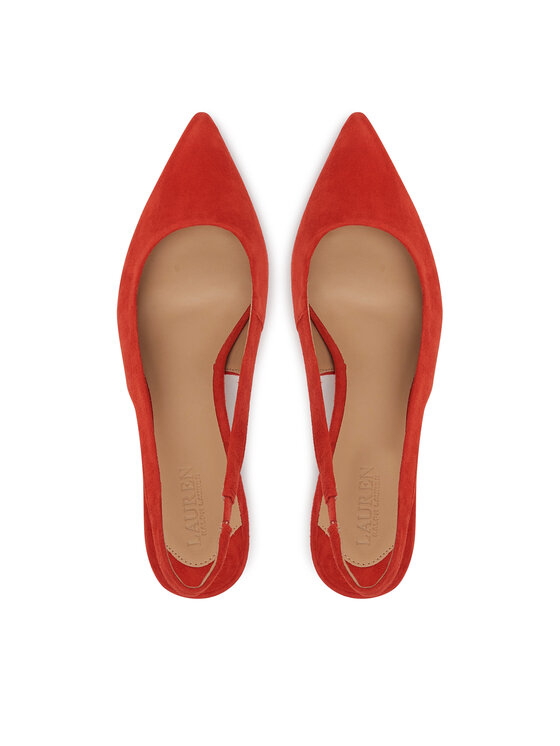 LAUREN RALPH LAUREN LAUREN RALPH LAUREN Lodičky 802959263005 Červená