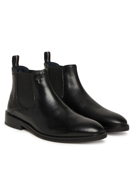 JOOP! JOOP! Kotníková obuv s elastickým prvkem Kleitos 4140004162 Černá