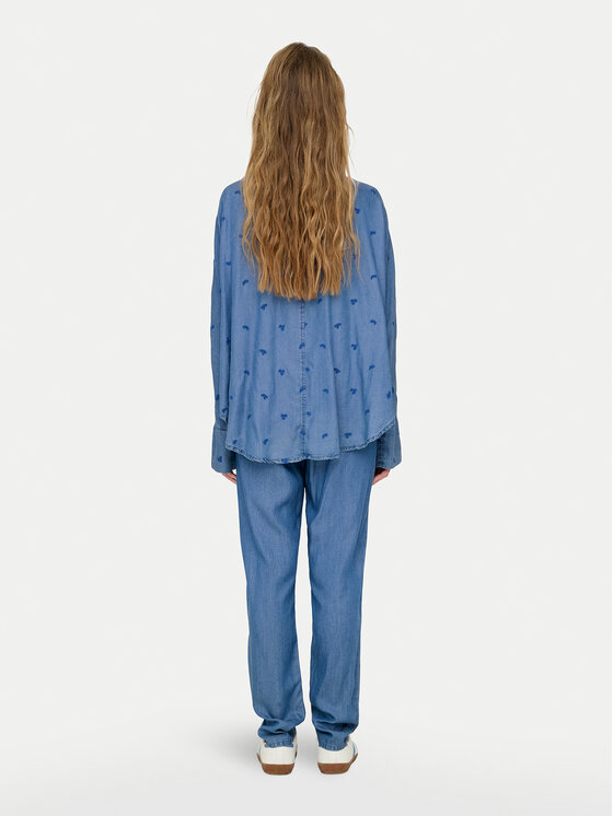 ONLY ONLY Košulja New Grace 15337926 Plava Loose Fit