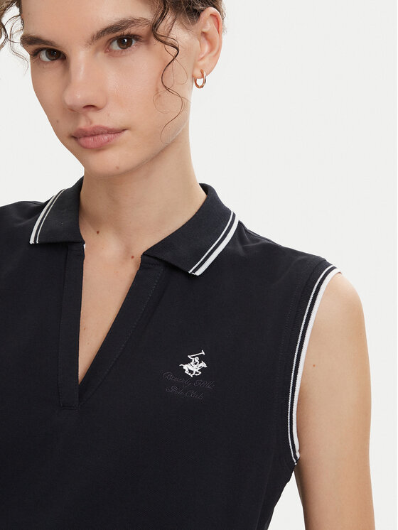 Beverly Hills Polo Club Beverly Hills Polo Club Poloshirt P-SS26W-P0022 Dunkelblau Regular Fit