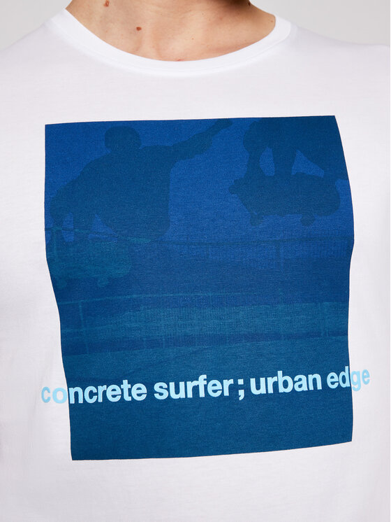 T-shirt Jump 12185041 Bianco Slim Fit