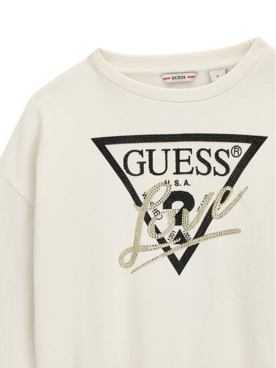 Guess Guess Sweatshirt J6BQ20 K8007 Creme Regular Fit
