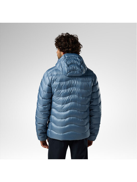 Rossignol Rossignol Kurtka puchowa M Verok Down Hoodie Jacket Niebieski Regular Fit