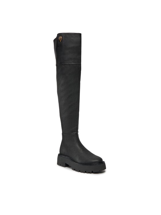 Kurt Geiger Kurt Geiger Kozačky 225-Shoreditch Otk Chunky 655100109 Černá