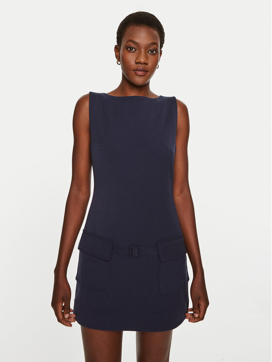 STAUD STAUD Kleid für den Alltag Sheila R24P2246ST Dunkelblau Regular Fit