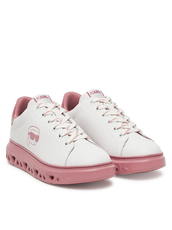 KARL LAGERFELD KARL LAGERFELD Laisvalaikio batai KL64525 Balta