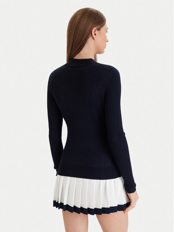 Lacoste Lacoste Пуловер AF4189 Тъмносин Slim Fit