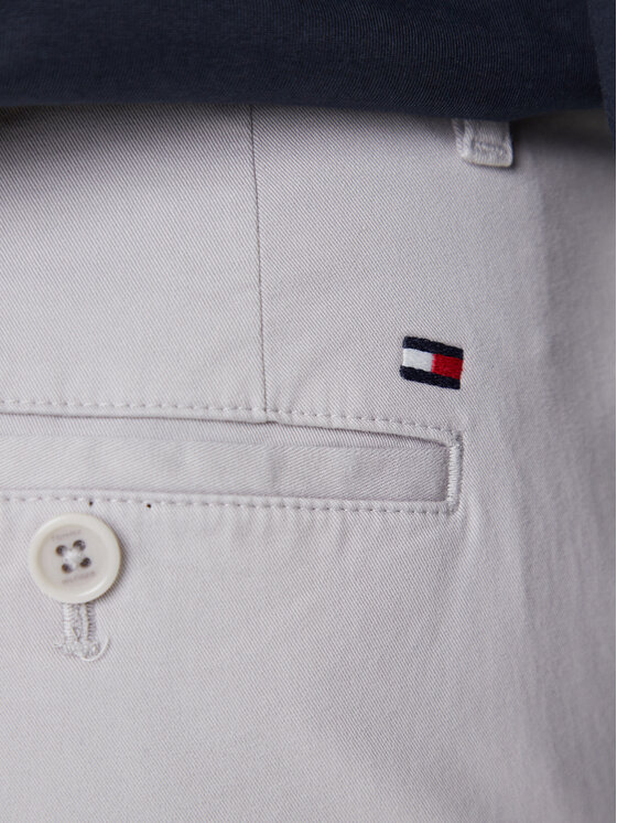 Tommy Hilfiger Tommy Hilfiger Chinosy Denton Essential MW0MW40262 Szary Straight Fit