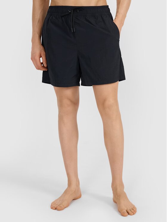 4F 4F Shorts da mare 4FRSS25UBDSM187-20S Nero Regular Fit