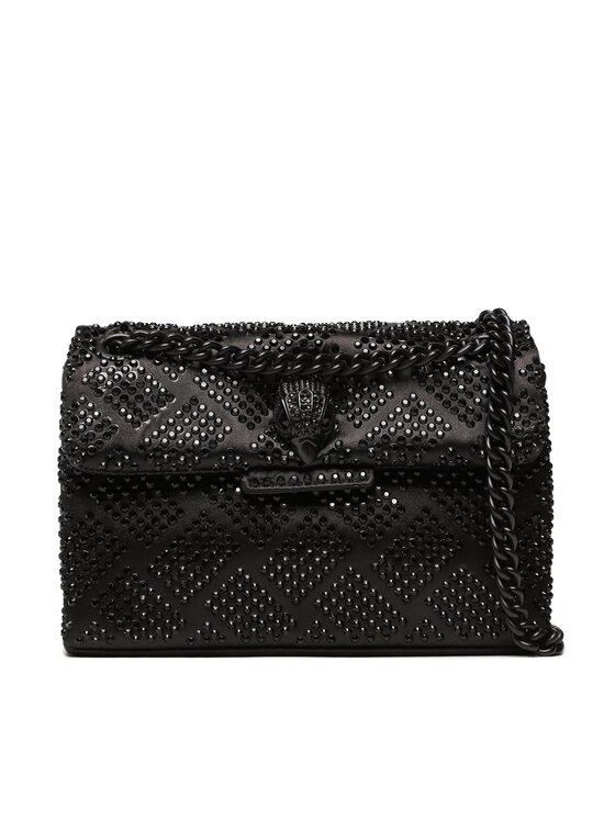 Kurt Geiger Kurt Geiger Дамска чанта Fabric Mini Kensington 9546600609 Черен