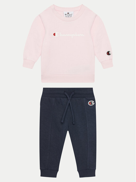 Champion Tepláková súprava 307057 Ružová Regular Fit