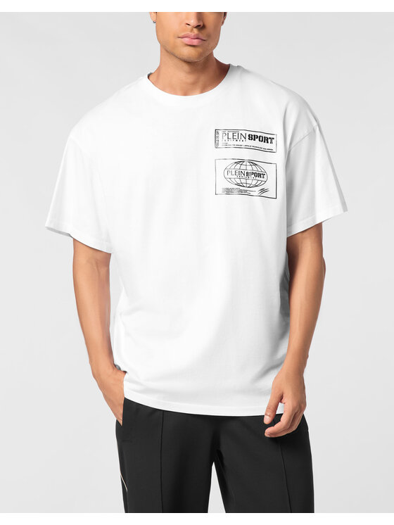 Plein Sport Plein Sport T-shirt 28013 Bianco Regular Fit