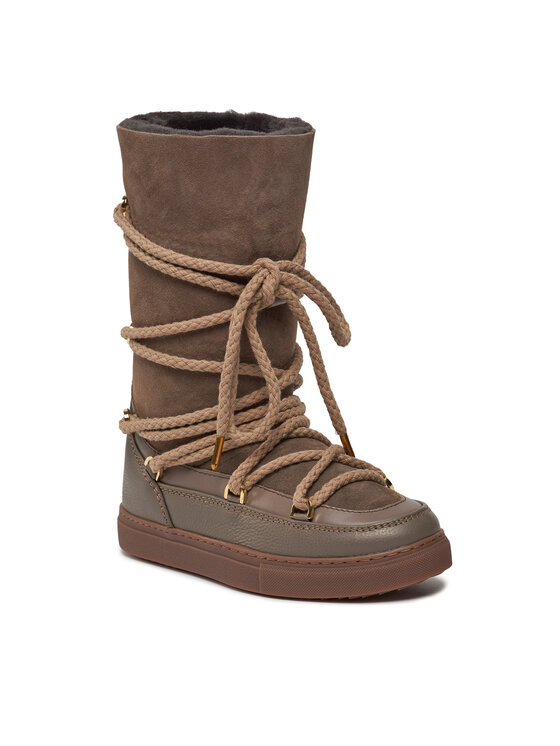 Inuikii Inuikii Čizme za snijeg Classic High Laced 75107-096 Smeđa