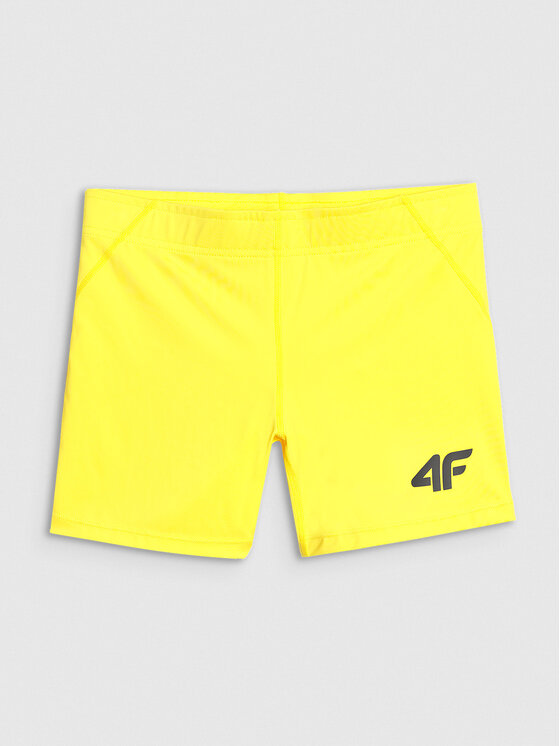 4F 4F Kolarki NOS Żółty Slim Fit