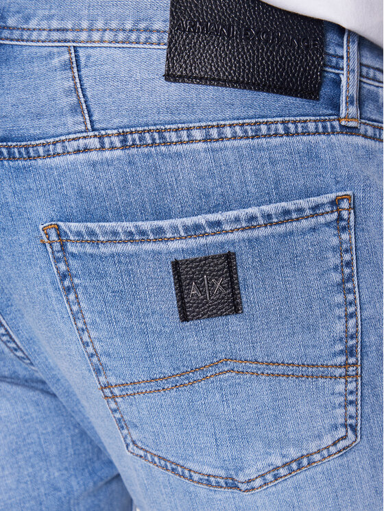 Armani Exchange Armani Exchange Jeansy 3RZJ13 Z3UGZ 1500 Modrá Slim Fit