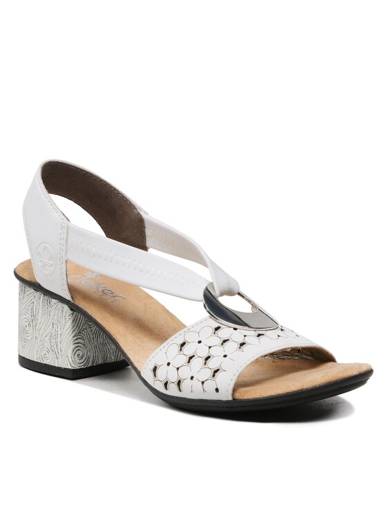 Rieker Rieker Sandalen 64677-80 Weiß