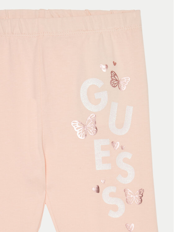 Guess Guess Leggings K5RB02 J1314 Koraljna Slim Fit