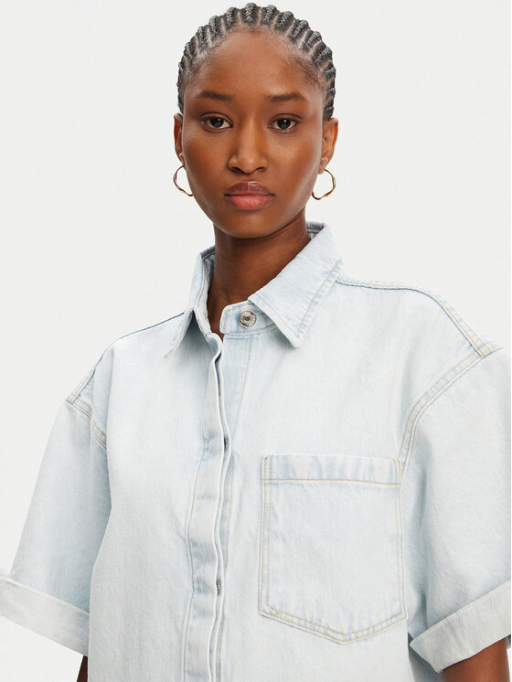 ACCESS FASHION ACCESS FASHION traper košulja 53-8031-580 Plava Loose Fit