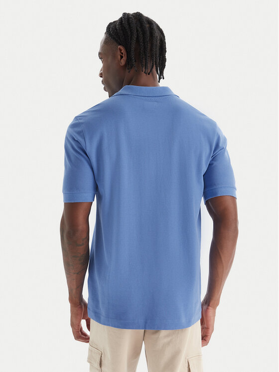 Kappa Kappa Polo Logo Sharas Mss 302B3D0 Μπλε Regular Fit