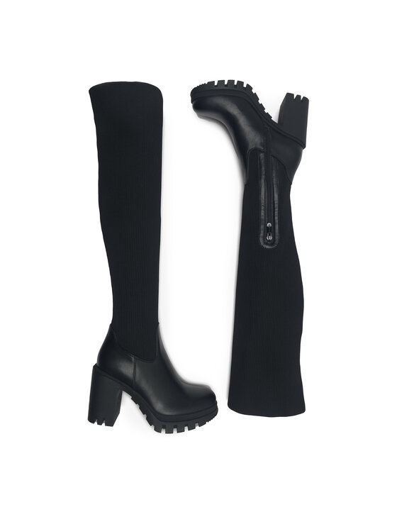 DeeZee DeeZee Čižmy MELISSA WS5955-02 Čierna