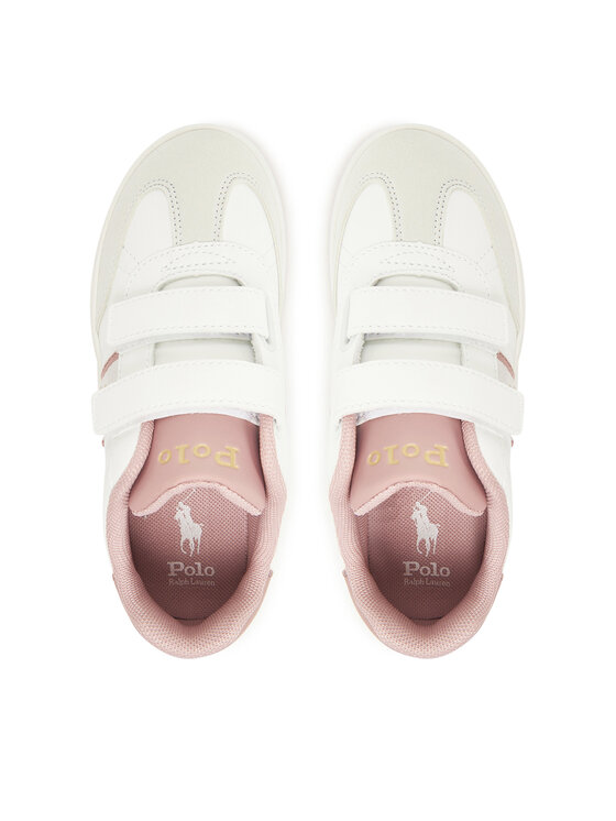 Polo Ralph Lauren Polo Ralph Lauren Sportcipők Heritage Court III T-Toe Ez RL03359101 Fehér