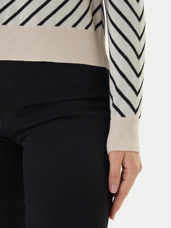 Vero Moda Vero Moda Pulover Capricorn 10331893 Bej Regular Fit