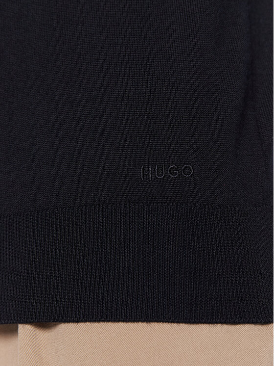 HUGO Hugo Svetr San Cedric-M1 50476832 Tmavomodrá Slim Fit