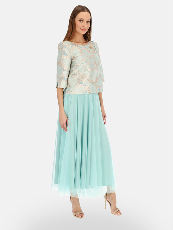 L’AF L’AF Bluzka Bet Zielony jasny Regular Fit