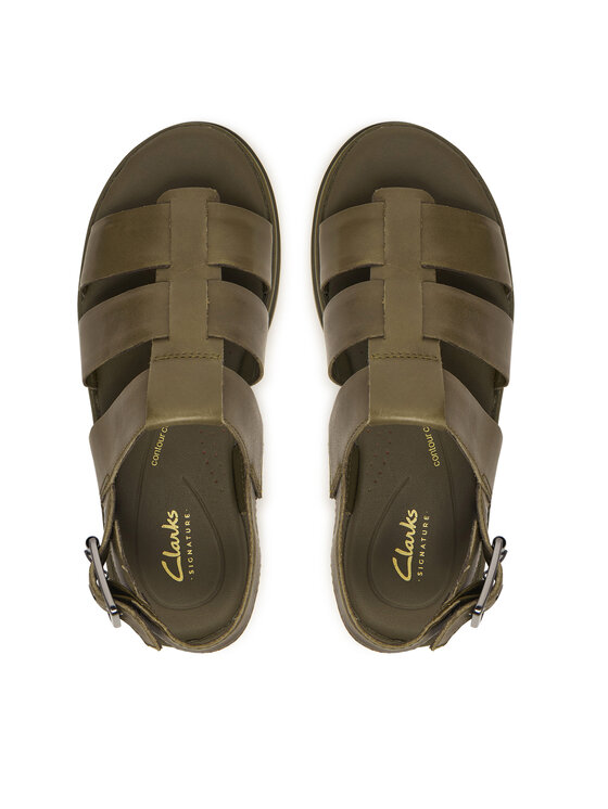 Clarks Clarks Sandale Orinoco3 Strap 26186489 Zelena