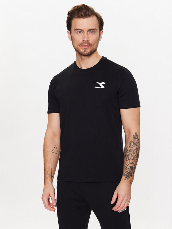 T-shirt Ss Core 102.179485 Nero Regular Fit
