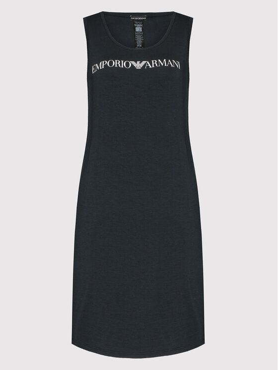 Emporio Armani Emporio Armani Letní šaty 262498 2R314 00020 Černá Relaxed Fit