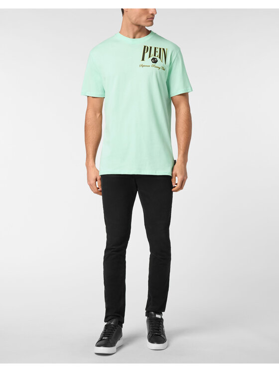 PHILIPP PLEIN PHILIPP PLEIN T-Shirt 24929 Zielony Regular Fit