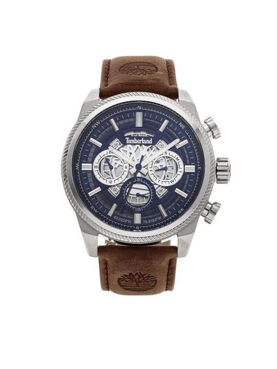 Timberland Timberland Zegarek Hadlock TDWGF2200703 Brązowy