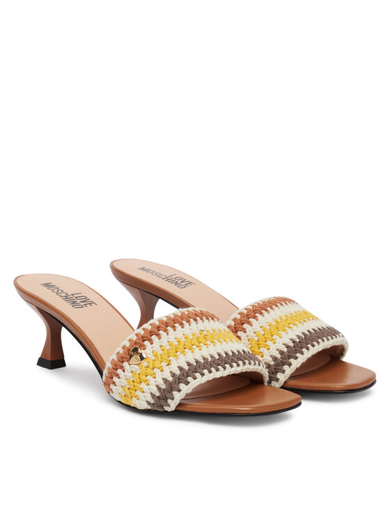 LOVE MOSCHINO LOVE MOSCHINO Şlapi JA28225G0OJQA20A Colorat