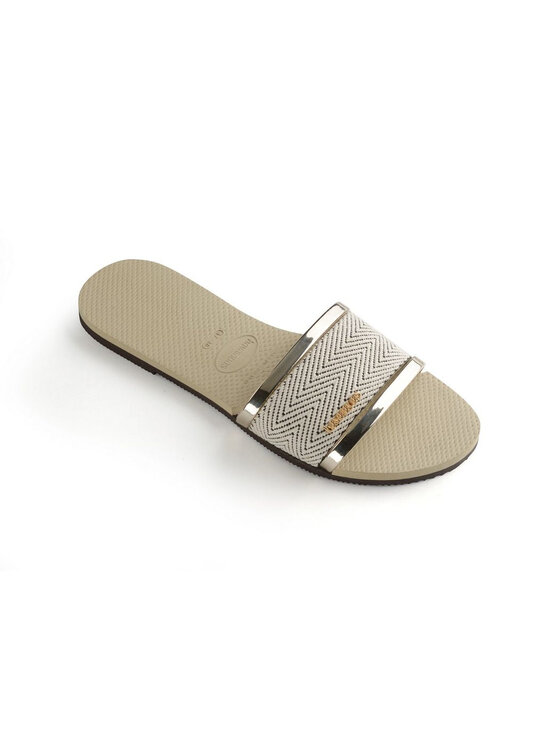 Havaianas Havaianas Παντόφλες HAVAIANAS Ciabatta Donna Hav. You Trancoso 4146063.0154 Beige Γκρι