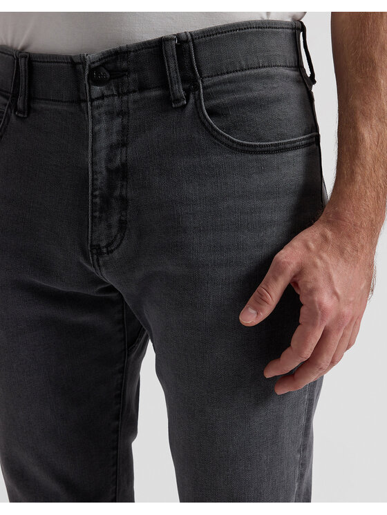 Lee Lee Jeansy STRAIGHT FIT XM Czarny Straight Fit