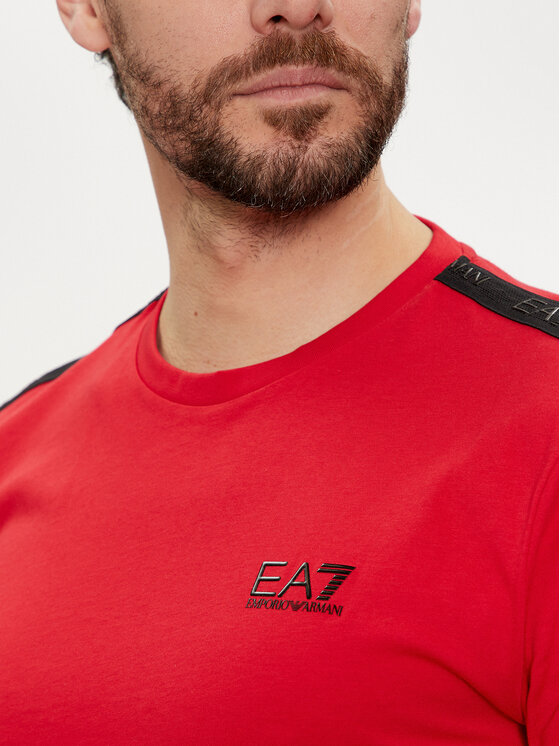 EA7 Emporio Armani EA7 Emporio Armani T-shirt 3DPT35 PJ02Z 1461 Rosso Regular Fit